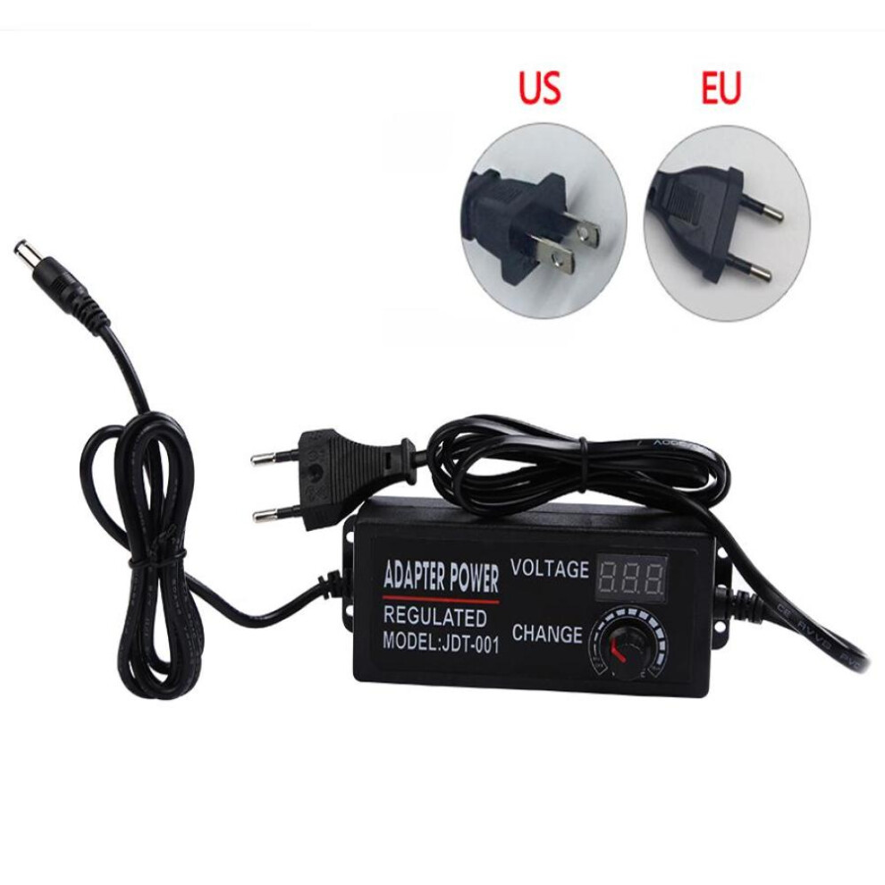 (black, 9V-24V-3A us) Ac To Dc Adapter 3~12v  9~24v 3~24v 5a 2a Adjustable Universal Power Adapter Supply Power Switching