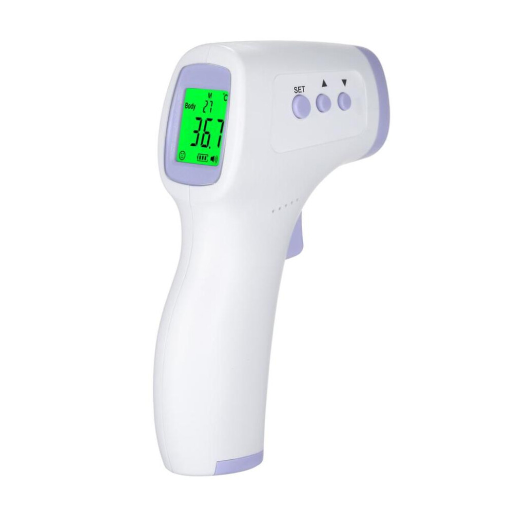 (Style 1) No Touch Infrared Forehead Thermometer Touchless Digital Temperature Scanner For Adults And Baby