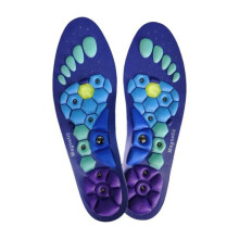(M) 1 Pair Magnetic Acupressure Insoles Unisex Foot Arch Support Promote Circulation Relieve Fatigue Orthopedic Insoles
