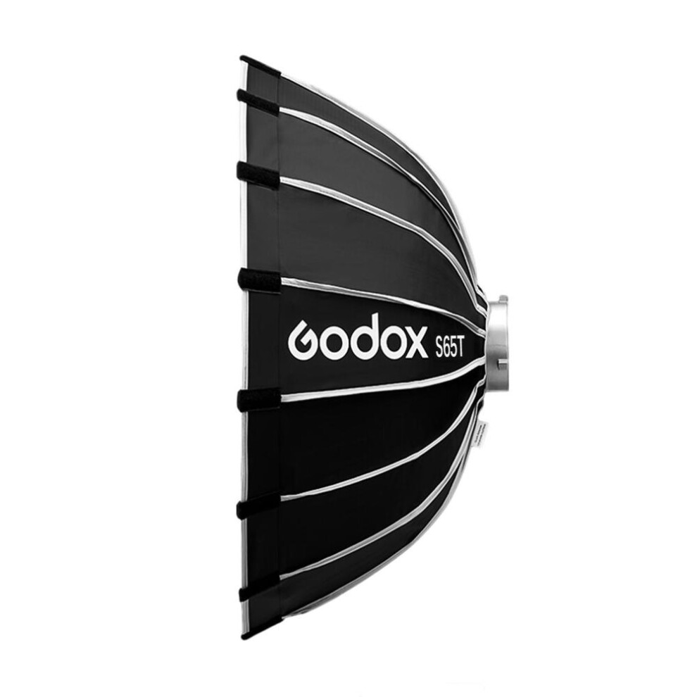 (black, 65cm) Godox S120t 120cm/47.2in Quick Release Umbrella Softbox Professional Foldable Softbox With Standard