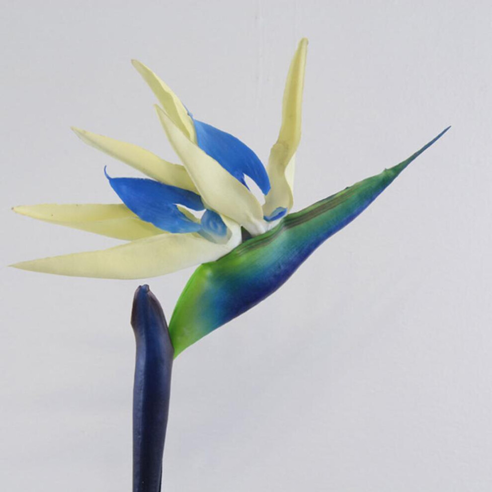 (white) Wedding Decor Strelitzia Reginae Bird Of Paradise Fake Plant Artificial Flower