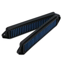 (blue) Cabin Air Cowl Filter For Bmw E Chassis Only E82 E88 E90 E91 E92 E93 X1 M3 128i 135i 328i 335i