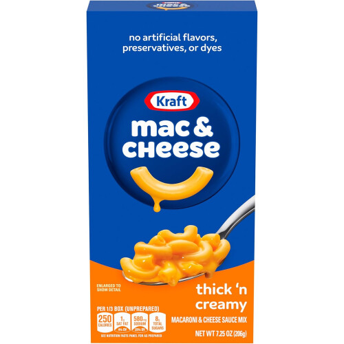 Kraft Mac & Cheese Thick 'n Creamy - 7.25 Oz