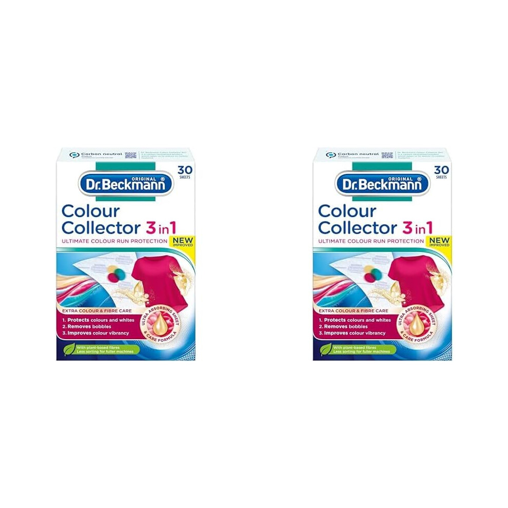 (Dr. Beckmann 7520 Colour and Dirt Collector, 30 Sheets (Pack of 2)) Dr. Beckmann Colour Collector 3in1