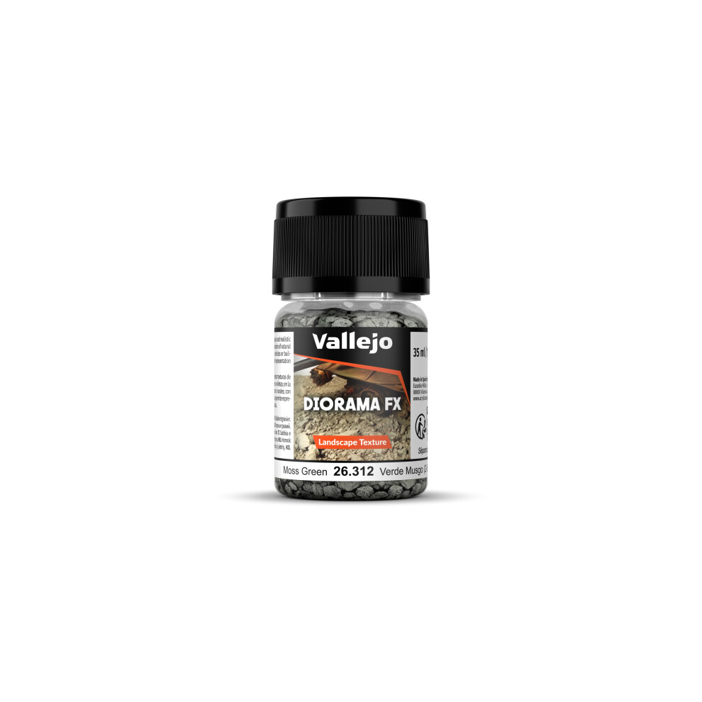 VAL26312 - AV Diorama FX 35ml - Landscape Textures Moss Green 2-5mm