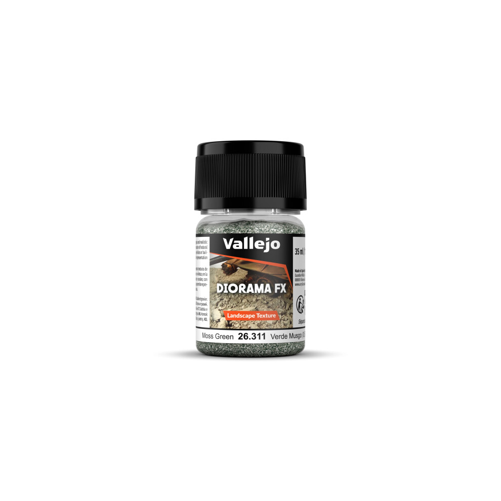 VAL26311 - AV Diorama FX 35ml - Landscape Textures Moss Green 0.5-2mm