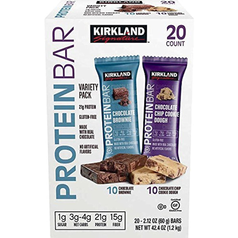 Kirkland Signature Protein Bar Variety Pack - 20 Count