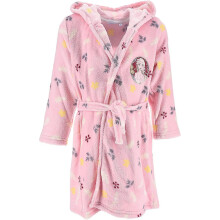 (8 Years / 128 cm, Pink) Girls HU2021 Disney Frozen Hooded Fleece Dressing Gown