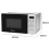 EMtronics EMtronics 20 Litre Silver 700W Microwave With 800W Grill, Timer and Preset Menu 2