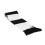 Fan Originals Retro Football Bar Scarf Newcastle Colours 2