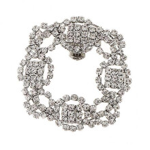 30xRhinestone Crystal Shoe Buckle Shoe Clips for Bridal Wedding Shoe Decoration