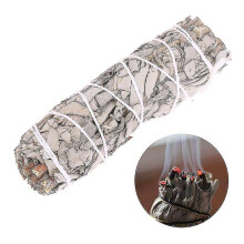 1pc White Sage Bundle California Smudge Stick Wand for Spiritual Incense Sticks