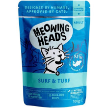 (Surf & Turf) Meowing Heads Wet Cat Food