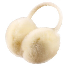 (Yellow) Fashional,simplicity Unisex Warm Faux Furry Winter Outdoor Earmuffs Foldable Ear Warmer