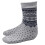True Face (Grey - N-491C) Mens Thermal Socks Extra Thick Warm Gripper Socks 3