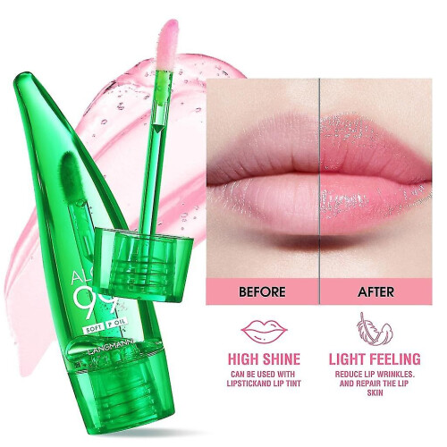 3 pcs Magic Temperature Color Changing Lip Gloss Aloe-vera Lipstick Lips Moisturizer 1