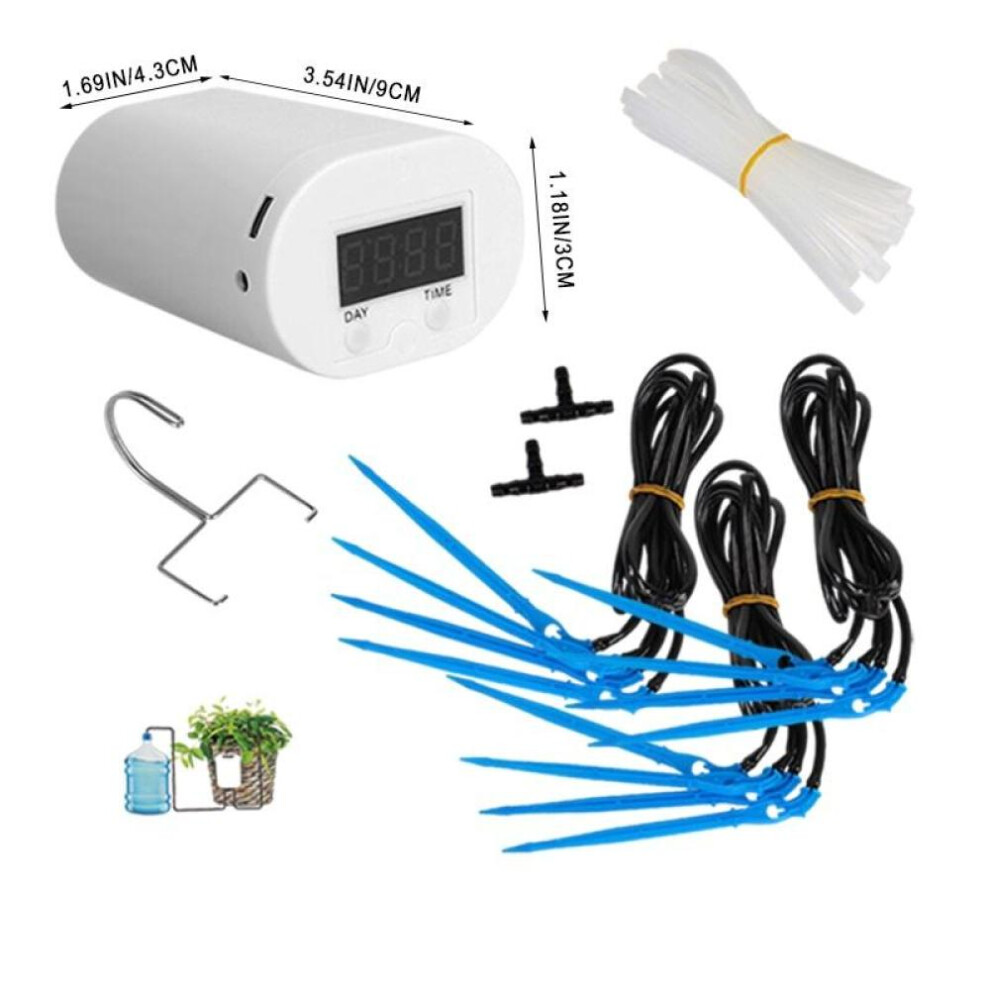 (12-head) Garden Automatic Watering Pump Controller Flower Plant Self-watering Garden Timing Drip Irrigation Kit