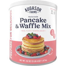 Augason Farms Buttermilk Pancake & Waffle Mix - 52oz