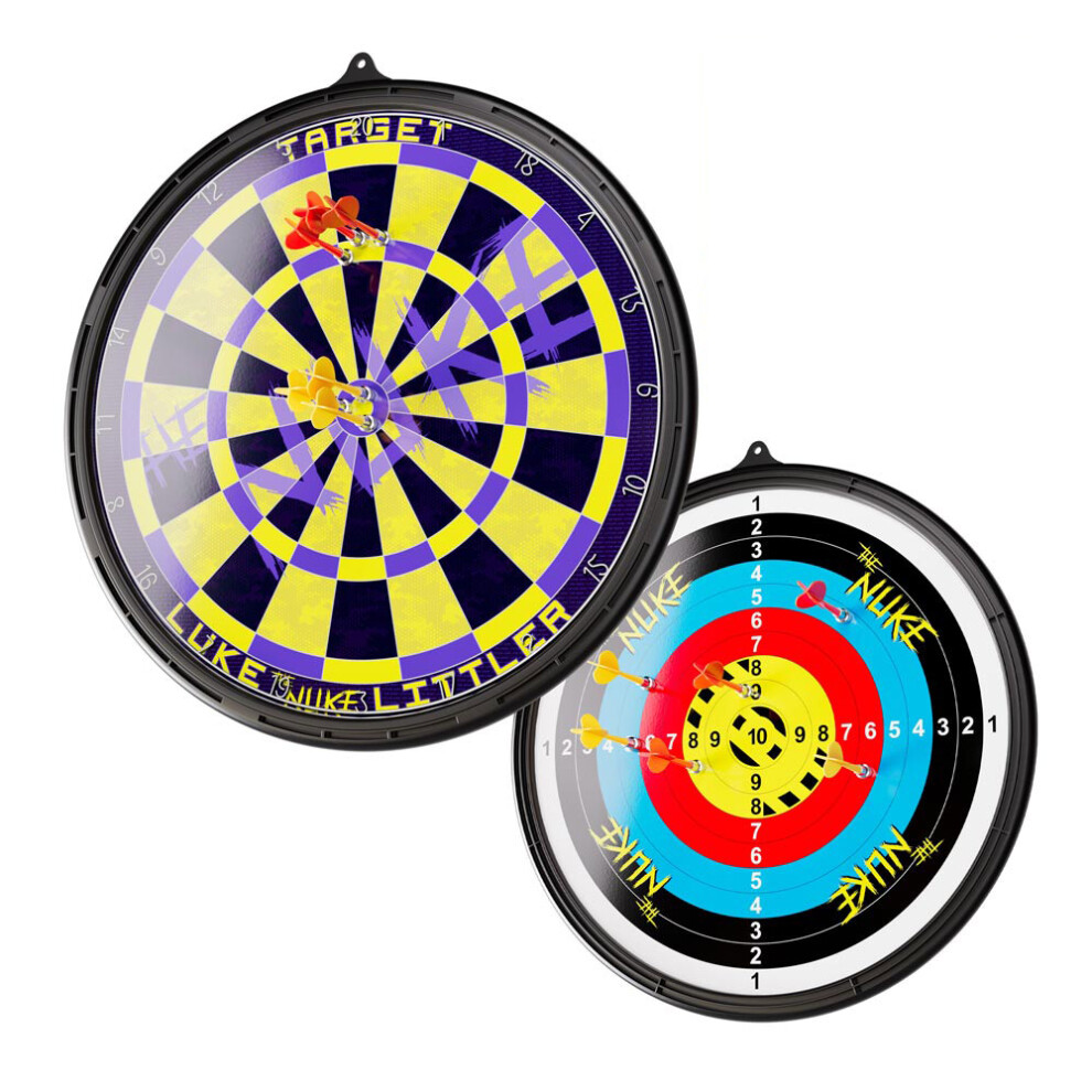 TARGET DARTS Luke 'The Nuke' Littler Magnetic Dartboard Set - 440095