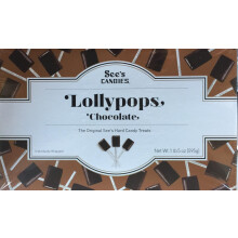 See's Candies Chocolate Lollypops - 1lb 5oz