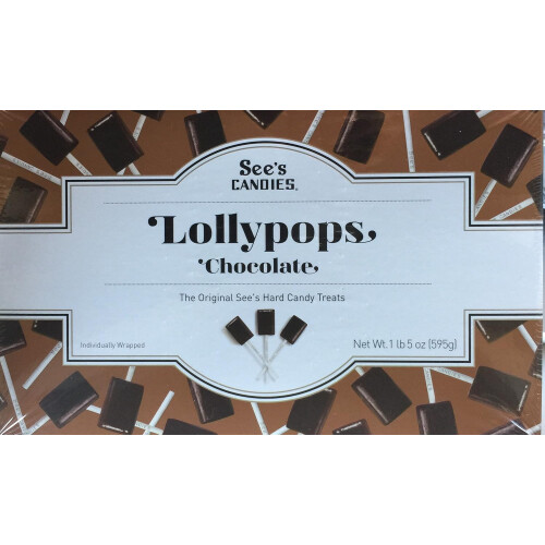 See's Candies Chocolate Lollypops - 1lb 5oz