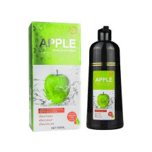 500ml Black Hair Color Cream Semi Permanent Hair Dye Apple Dye Hair Colorants