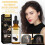 3pcs Black Ganoderma Lucidum Anti-white Hair Essence Black Hair Solution 30ml 2
