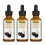 3pcs Black Ganoderma Lucidum Anti-white Hair Essence Black Hair Solution 30ml 1