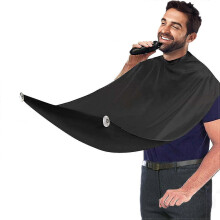 Men's Shaving Apron Transparent Suction Cup Waterproof Non-stick Hair