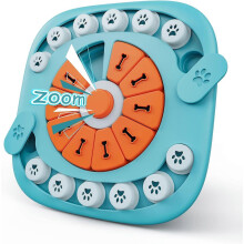 (L-Level 4) Dog Puzzle Toys,Interactive Treat Puzzle Dog Toy for IQ Training & Mental Stimulating,Treat Puzzle Dispensing with Squeaky Design for Large Medium Sma