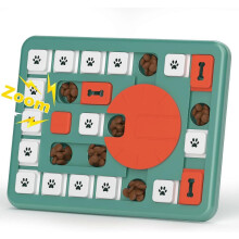 (M-Level 3) Dog Puzzle Toys,Interactive Treat Puzzle Dog Toy for IQ Training & Mental Stimulating,Treat Puzzle Dispensing with Squeaky Design for Large Medium Sma