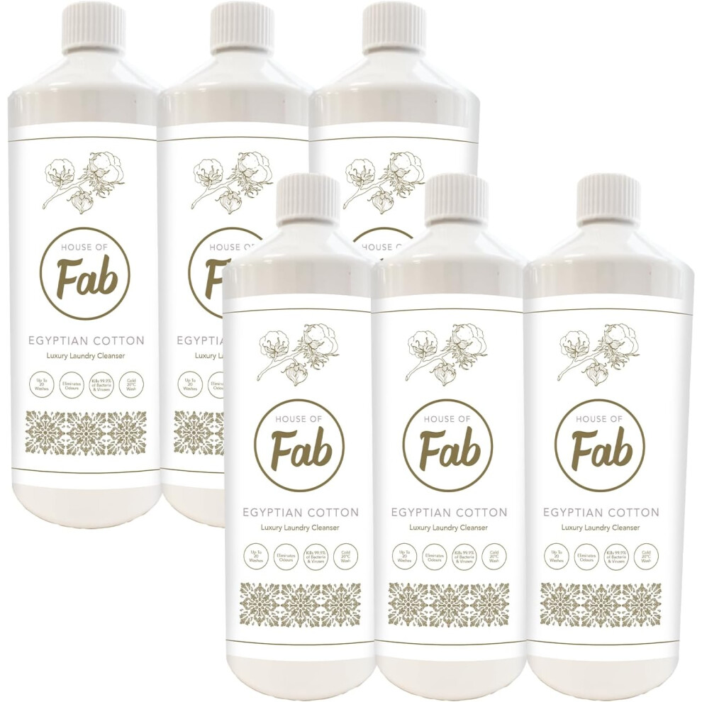 (Fabulosa House of Fab Luxury Fragranced Antibacterial Laundry Cleanser and Fabric Softener, Premium Laundry Sanitiser an) Fabulosa House of Fab Luxur