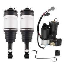Rear Pair Air Suspension Kit for Range Rover Sport RPD500880 W/ Compressor Pump