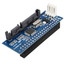 40-Pin IDE Weiblich zu SATA 7+15Pin 22-Pin Männlich Adapter PATA zu SATA Karte ATA10033
