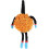 Dog rope pull toy - Interactive chew toy for puppies - Orange colour 1