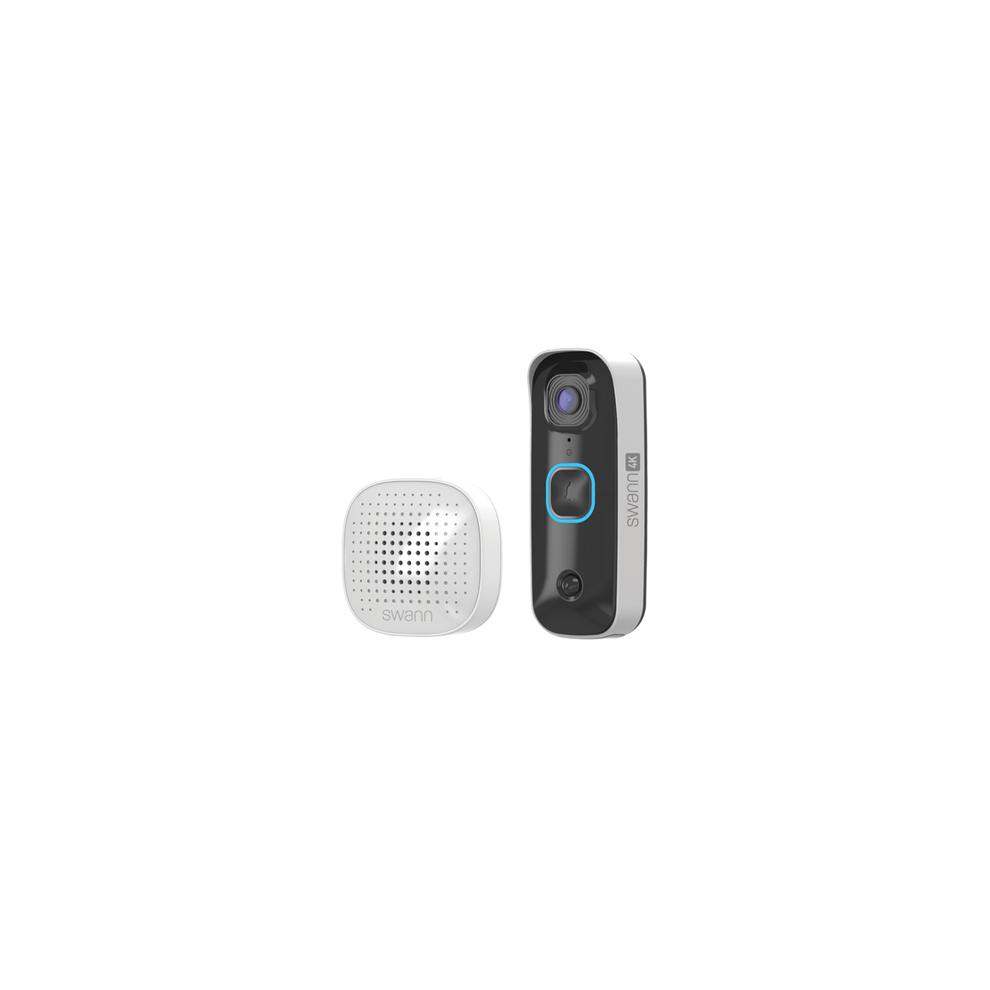 SwannBuddy4K Video Doorbell with SwannShield AI Voice Assistant