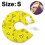 Hamster Neck Brace, Soft Small Pet Collar Adjustable Plastic Buckle 1
