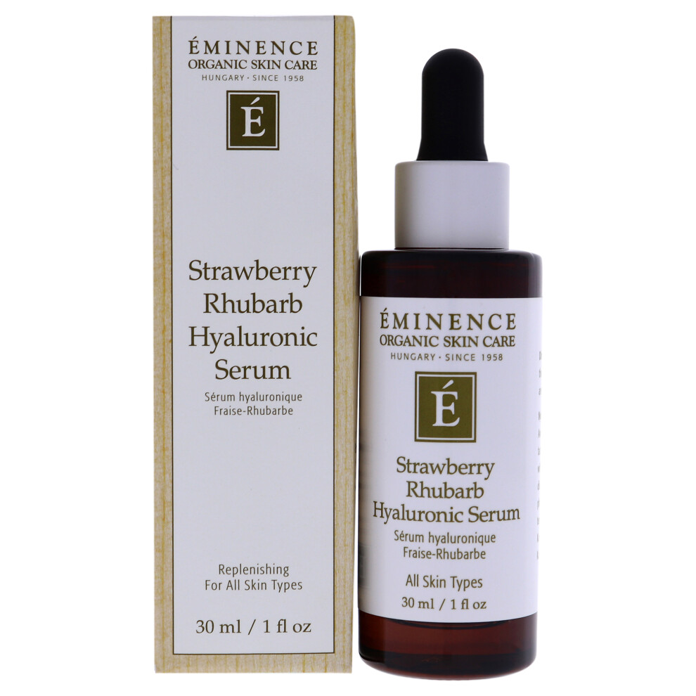 Eminence Strawberry Rhubarb Hyaluronic Serum By For Unisex - 1 Oz Serum