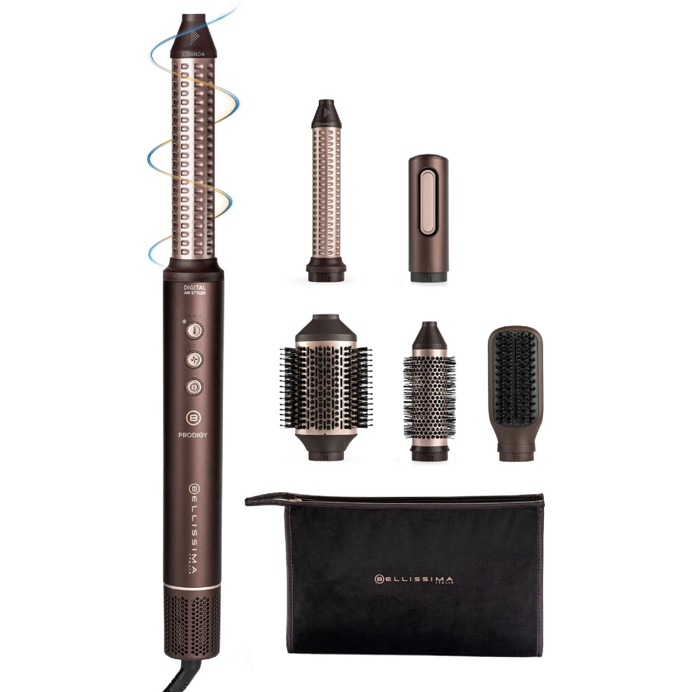 Bellissima Bronze Italia Prodigy Air Styler Bel11957 Hot Air Styler