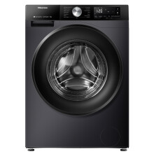 Hisense WF3S9043BB3 Front-Load Washing Machine 9 kg 1400 RPM Black - A-Class Efficiency, Steam Wash, Smart Assist