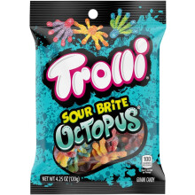 Trolli Sour Brite Octopus Assorted Flavors - 4.25oz