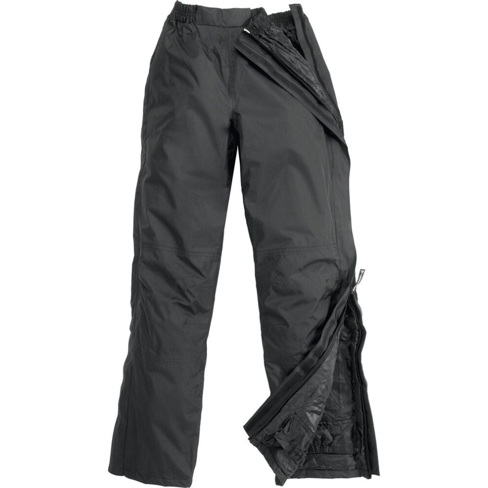 (S) Tucano Urbano Padded Diluvio Rain Trouser Black 8026492002553