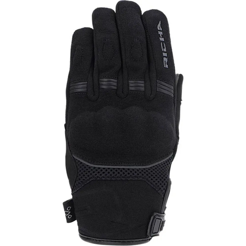 (L) Richa Scope Ladies Waterproof Textile Gloves Black 5415033301287