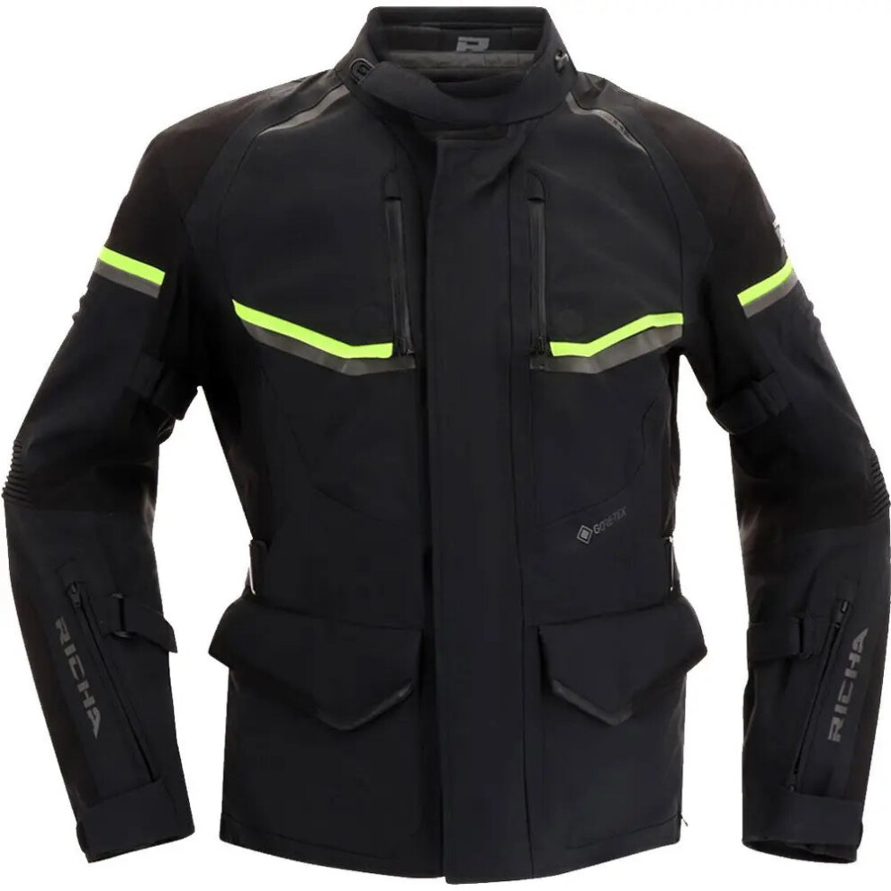 (Xl) Richa Atlantic 2 Gore-Tex Jacket Black / Yellow Black,Yellow 5415033305575
