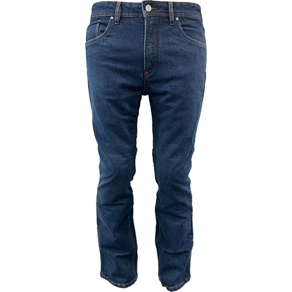 (Uk 30) Richa Henderson Riding Denim Jeans Dark Blue 5060952800788