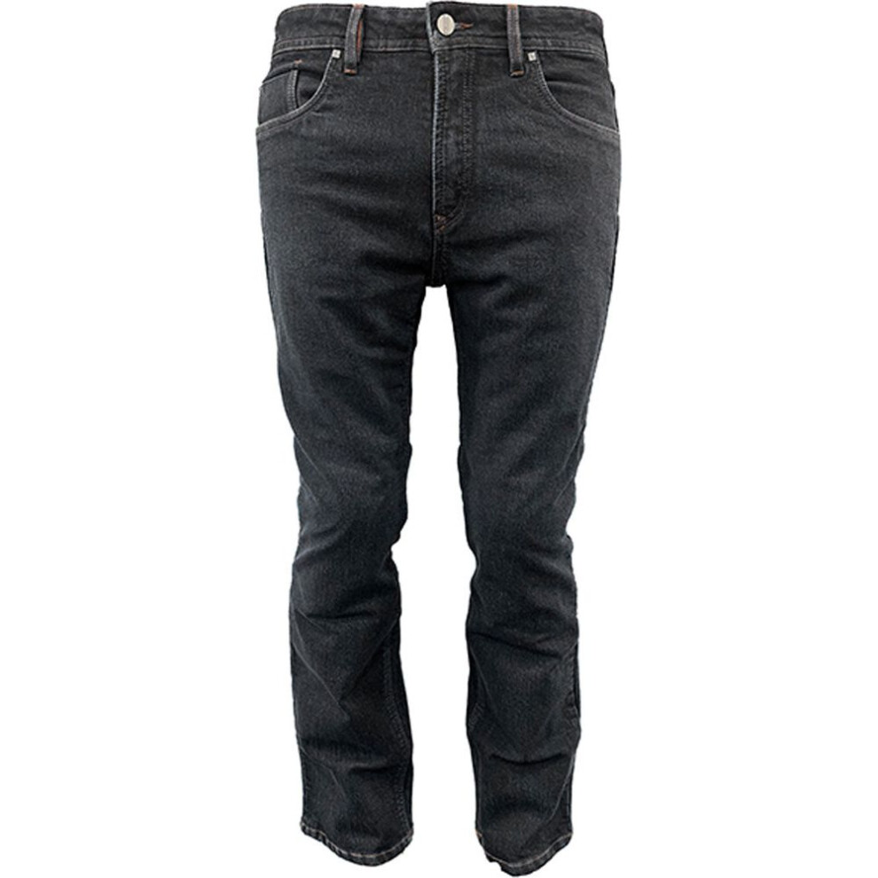 (Uk 32 (Short Leg)) Richa Henderson Riding Denim Jeans Black 5060952800474