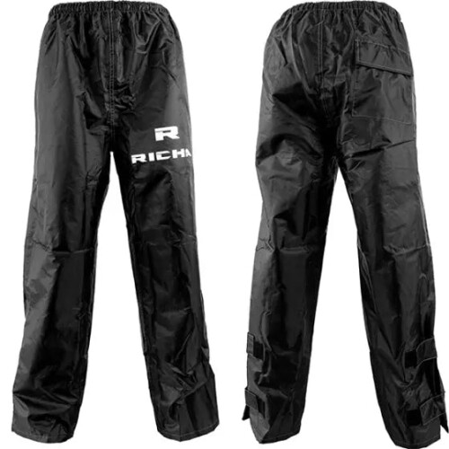 (12XL) Richa Rain Warrior Over Trouser Black 1