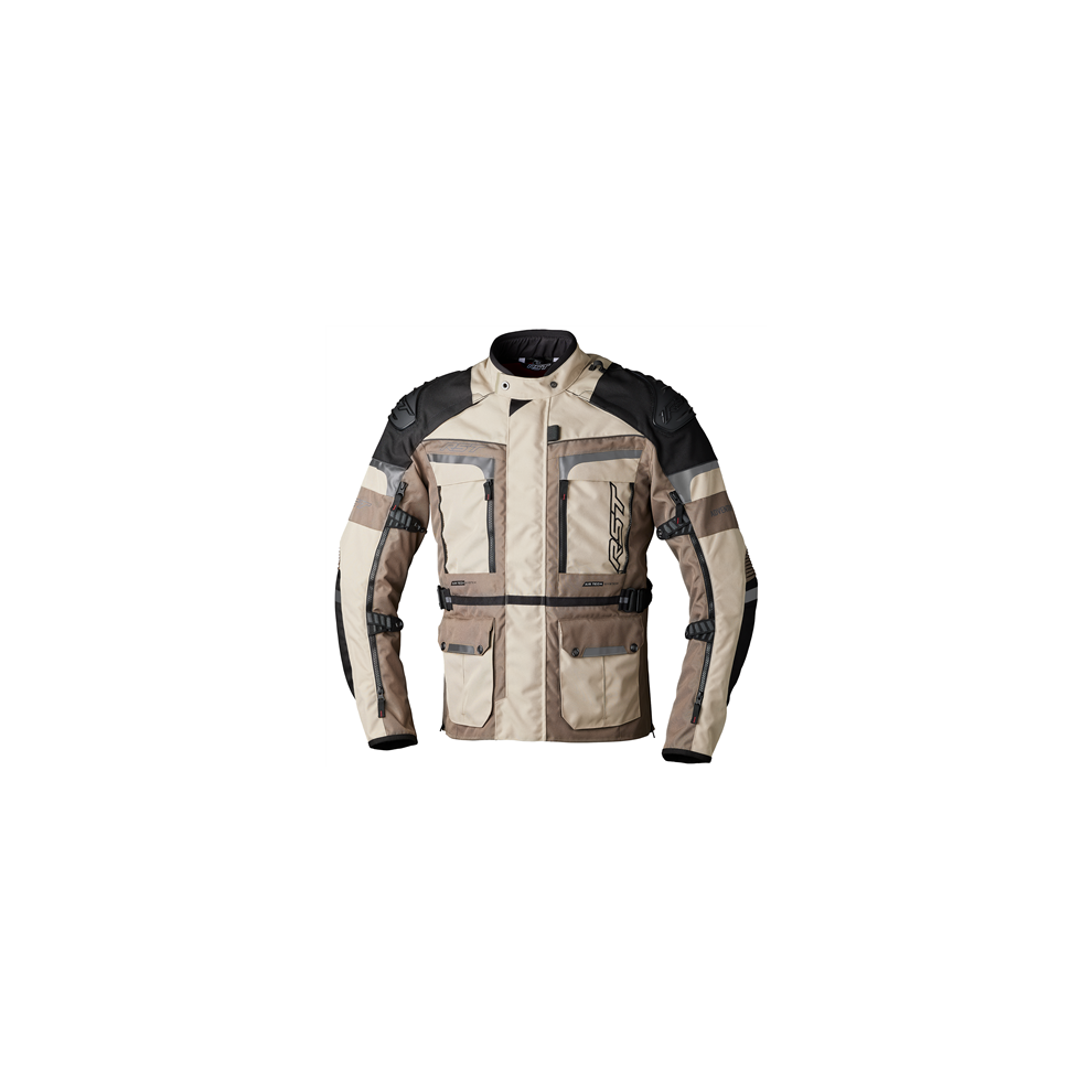 (Uk 52) Rst Pro Series Adventure-X Ce Textile Jacket Sand / Brown 5056558138066