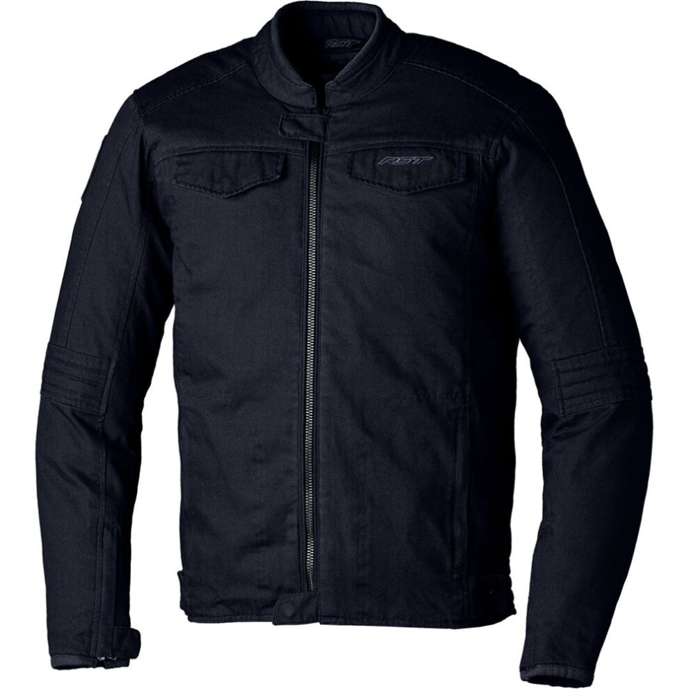 (Uk 42) Rst Iom Tt Crosby 2 Ce Textile Jacket Black 5056558112202
