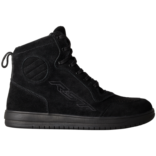 (EU 43) RST HiTop Moto Sneaker CE Boots Black Suede